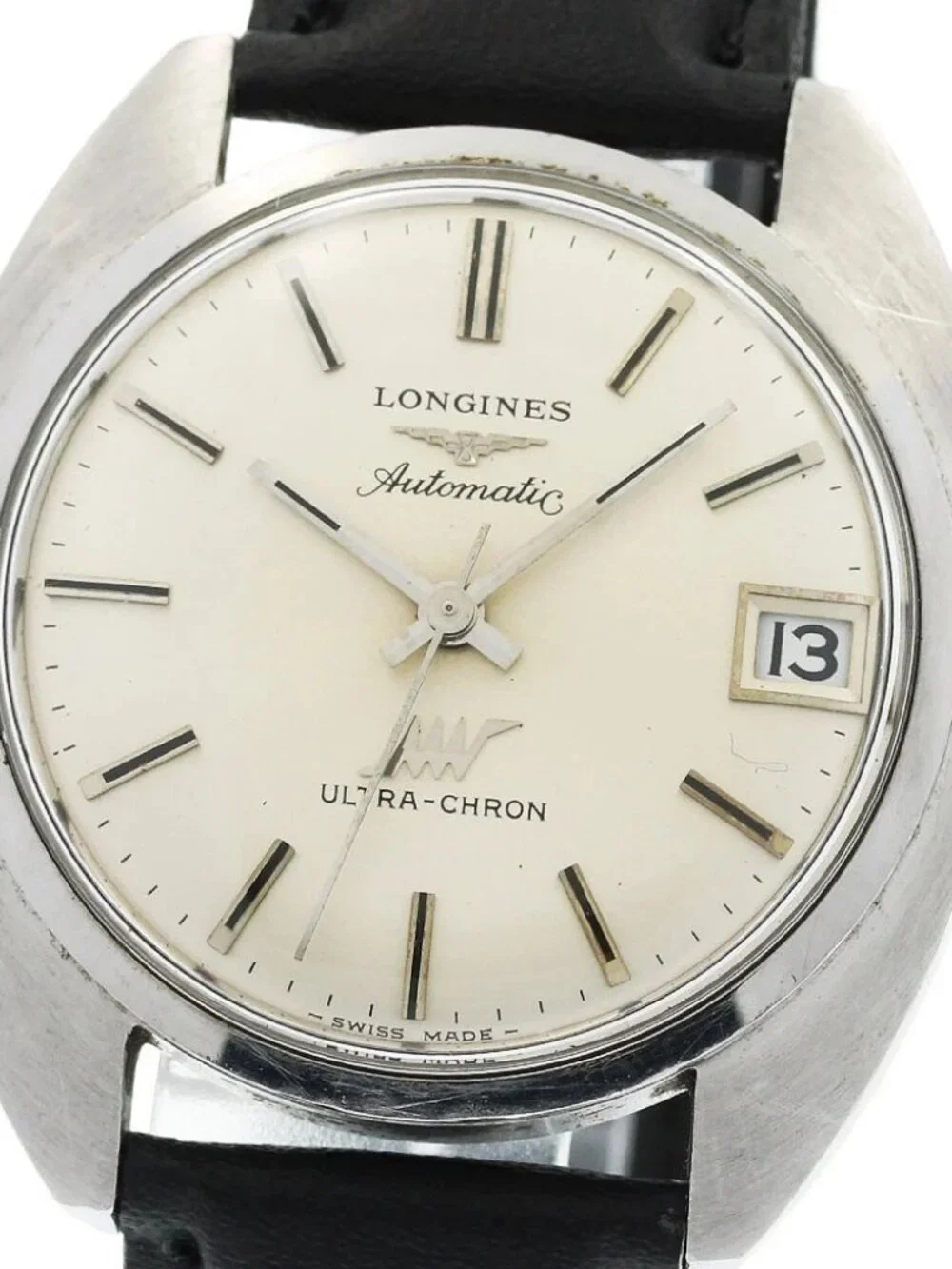 LONGINES Ultracron Date Cal.431 Silver Dial Automatic Men's Watch_965354